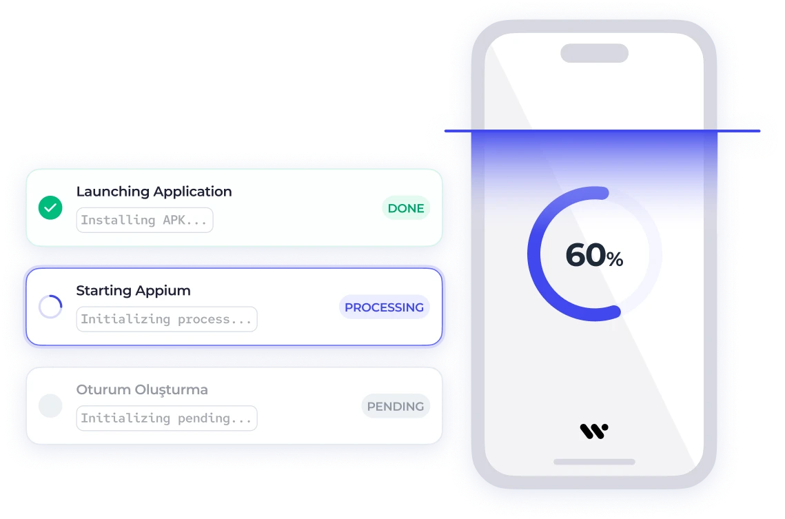 APK Accessibility – Start the Test Session